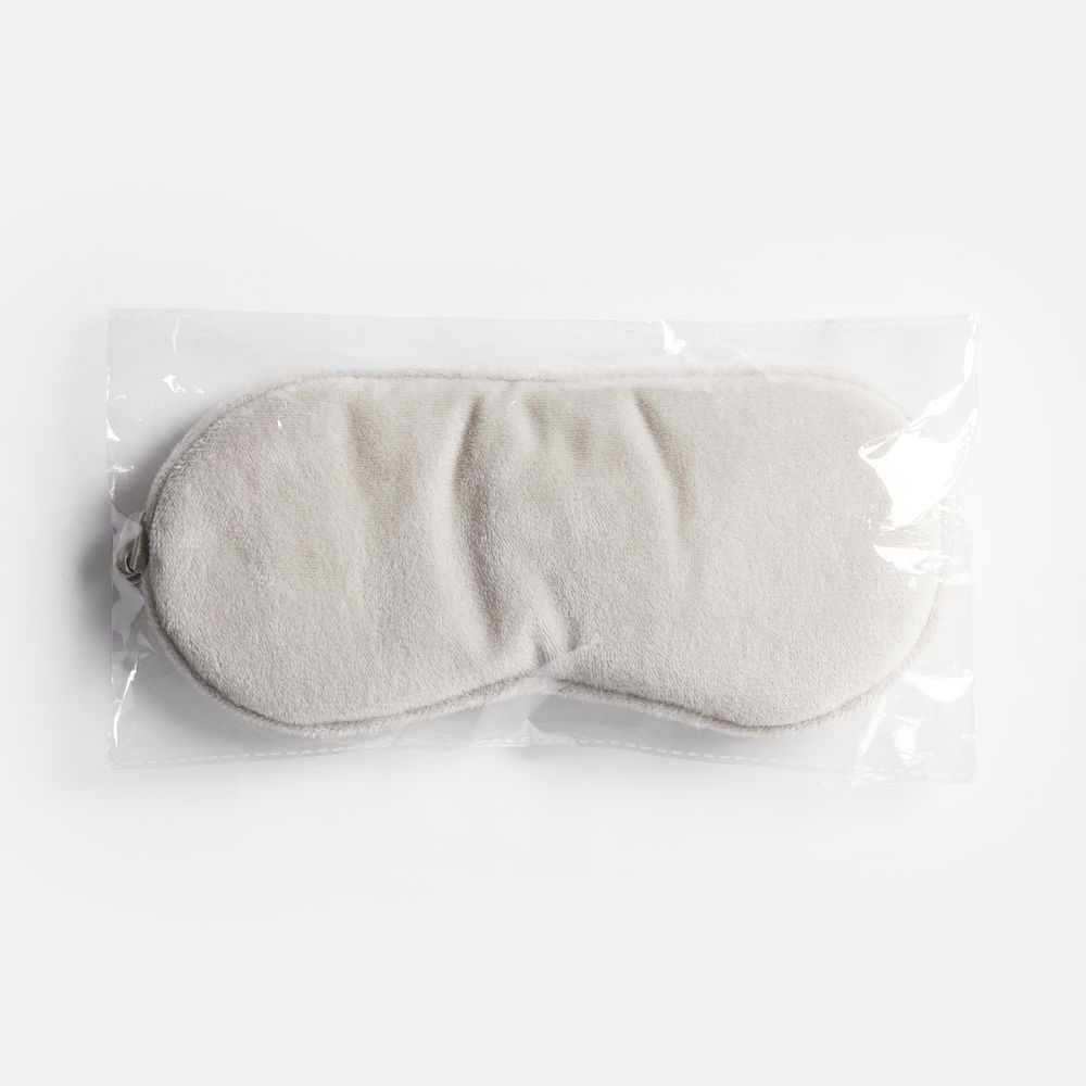 Двухстороняя маска для сна Veluto, серая / Миниатюра WWW (1000)