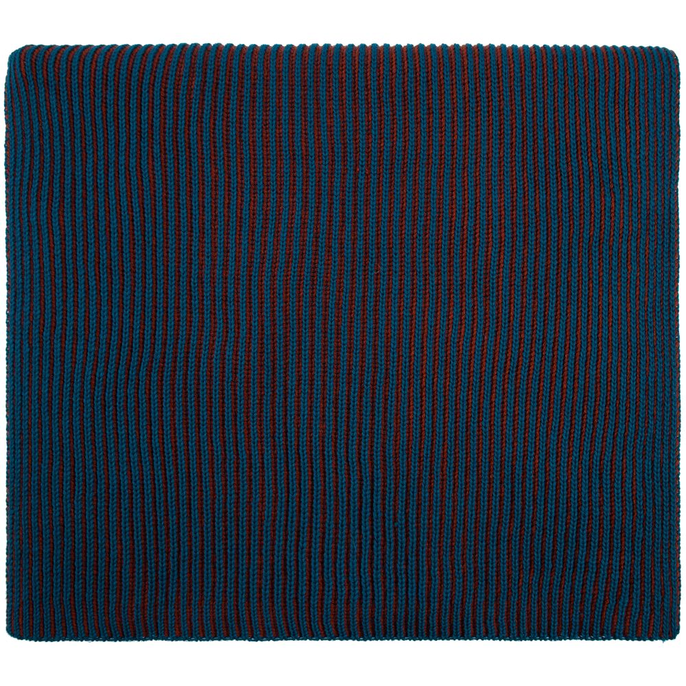 Шарф Nobilis, бирюзовый с терракотовым / Миниатюра WWW (1000)