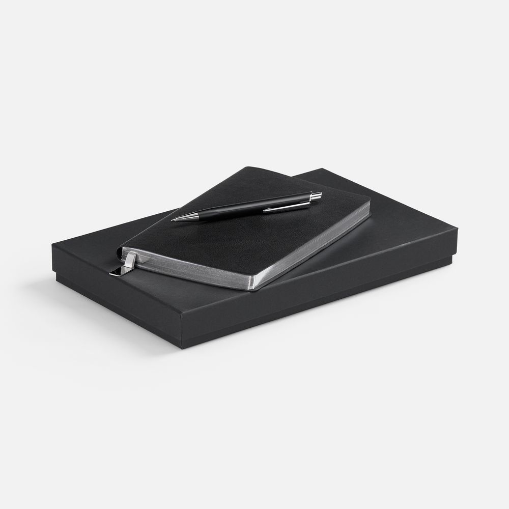 Набор Petrus, черный с серебром / Миниатюра WWW (1000)