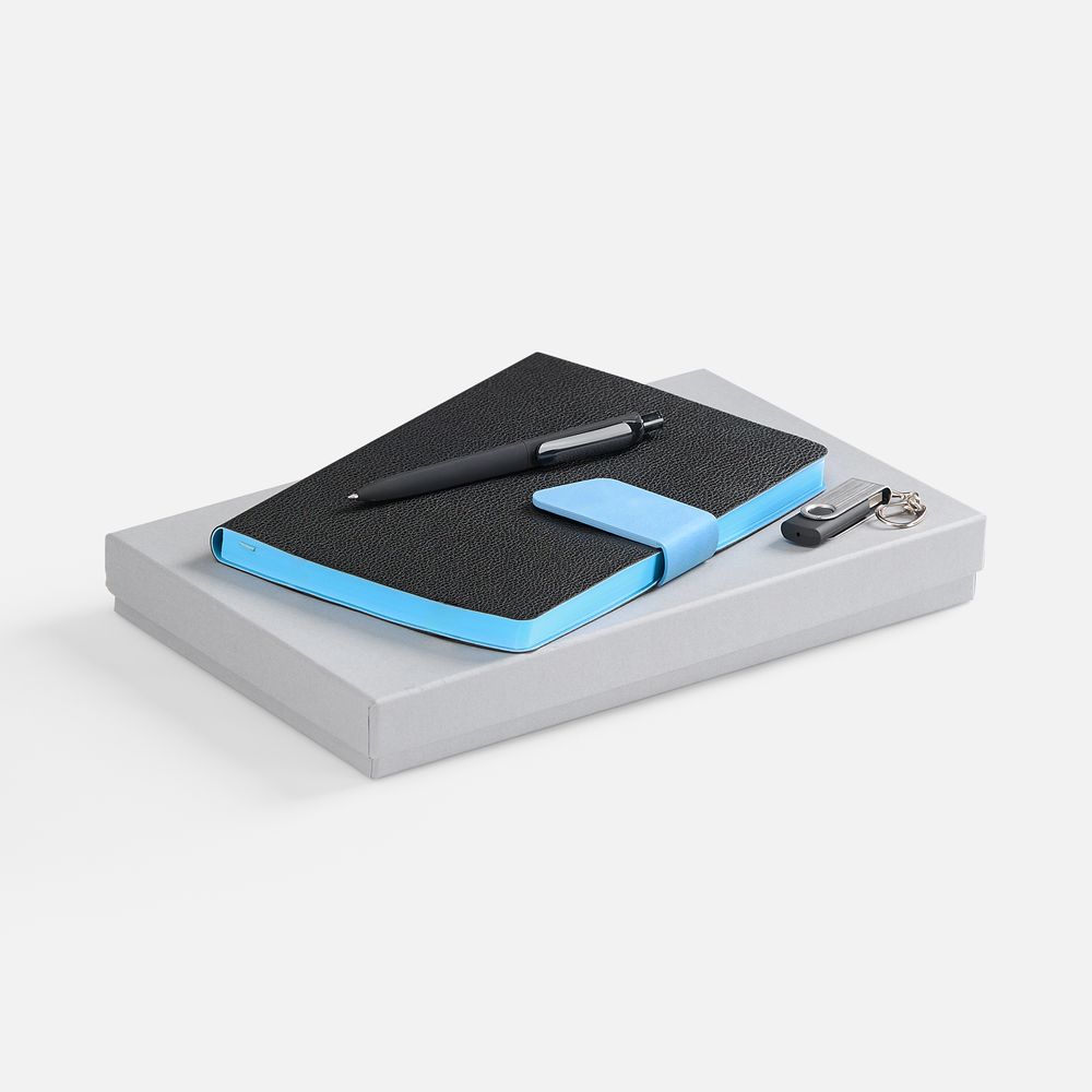 Набор Boom Memory, черный с голубым / Миниатюра WWW (1000)