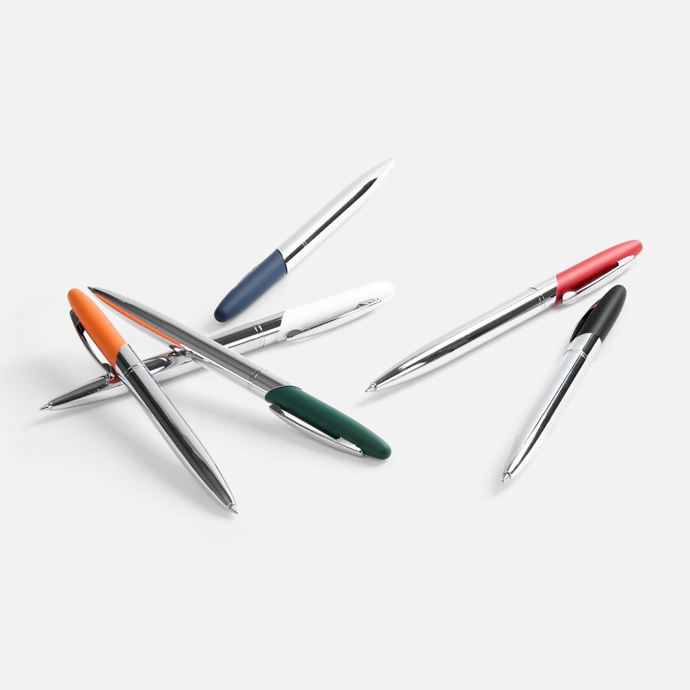 Ручка шариковая Dagger Soft Touch, зеленая / Миниатюра WWW (1000)