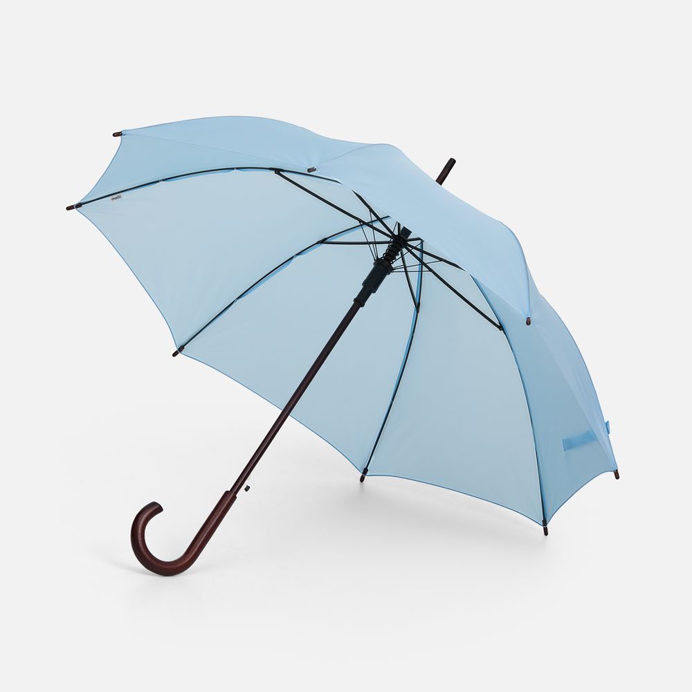 Зонт-трость Standard, голубой / Миниатюра WWW (1000)
