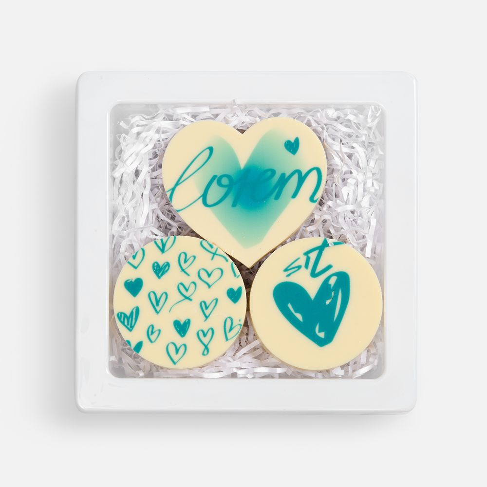 Набор из 3 печений Dream White / Миниатюра WWW (1000)