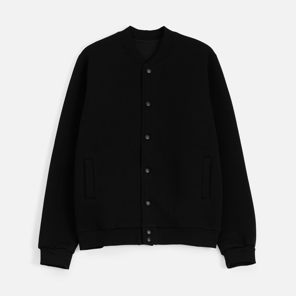 Бомбер унисекс AtmosWear, черный / Миниатюра WWW (1000)