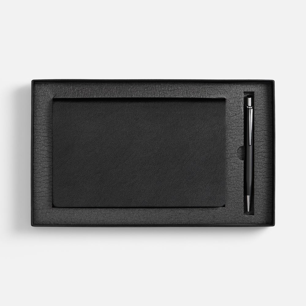 Набор Petrus, черный с серебром / Миниатюра WWW (1000)