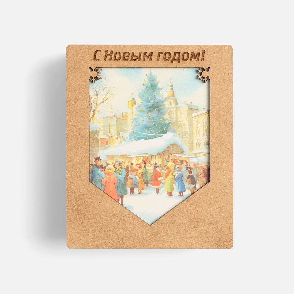 Деревянные флажки «Праздничные мотивы» / Миниатюра WWW (1000)