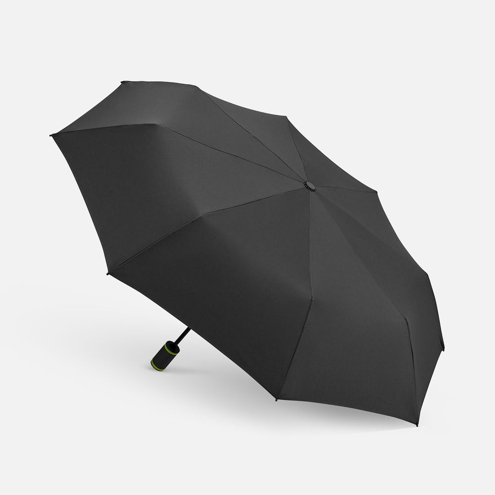 Зонт складной AOC Mini с цветными спицами ver.2, зеленое яблоко / Миниатюра WWW (1000)