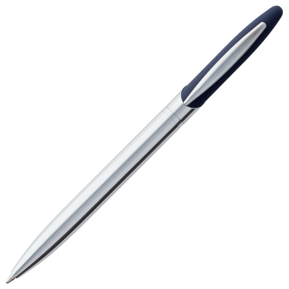 Ручка шариковая Dagger Soft Touch, синяя / Миниатюра WWW (1000)