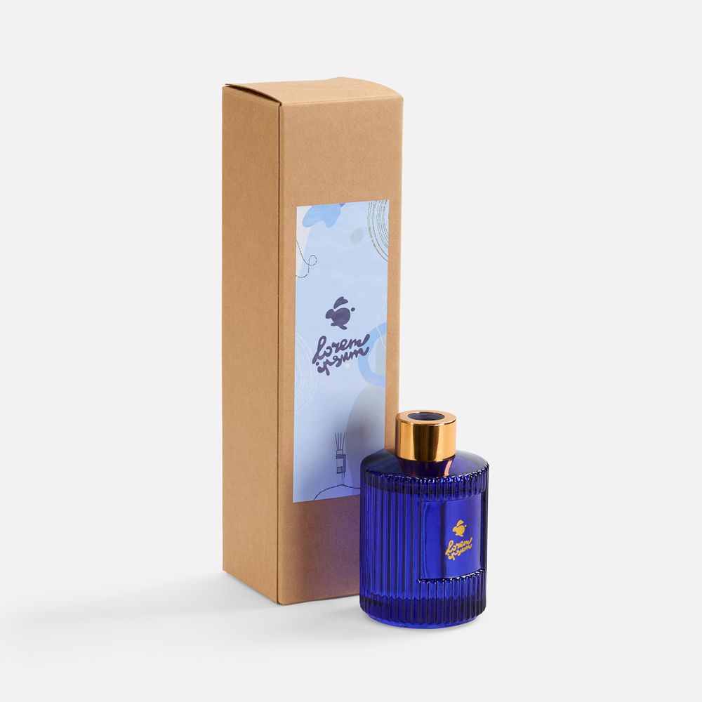 Диффузор ароматический Fragnola, пряная древесина и кардамон, темно-синий / Миниатюра WWW (1000)