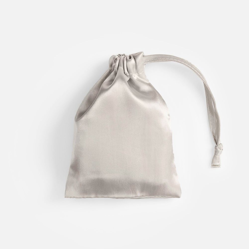 Двухстороняя маска для сна Veluto, серая / Миниатюра WWW (1000)