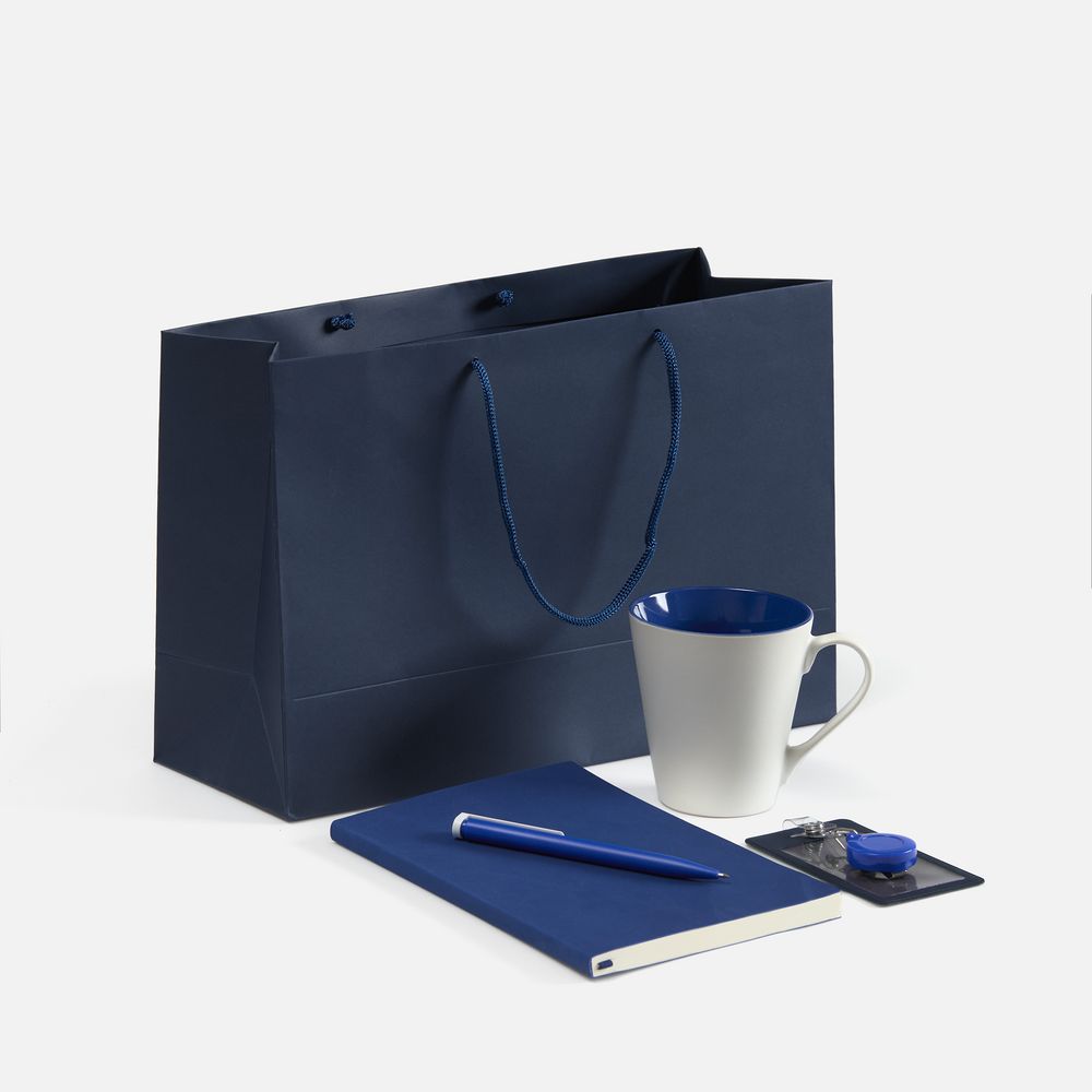 Набор Flat White, синий / Миниатюра WWW (1000)