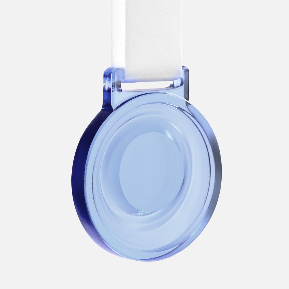 Медаль Glassglow, голубая / Миниатюра WWW (1000)