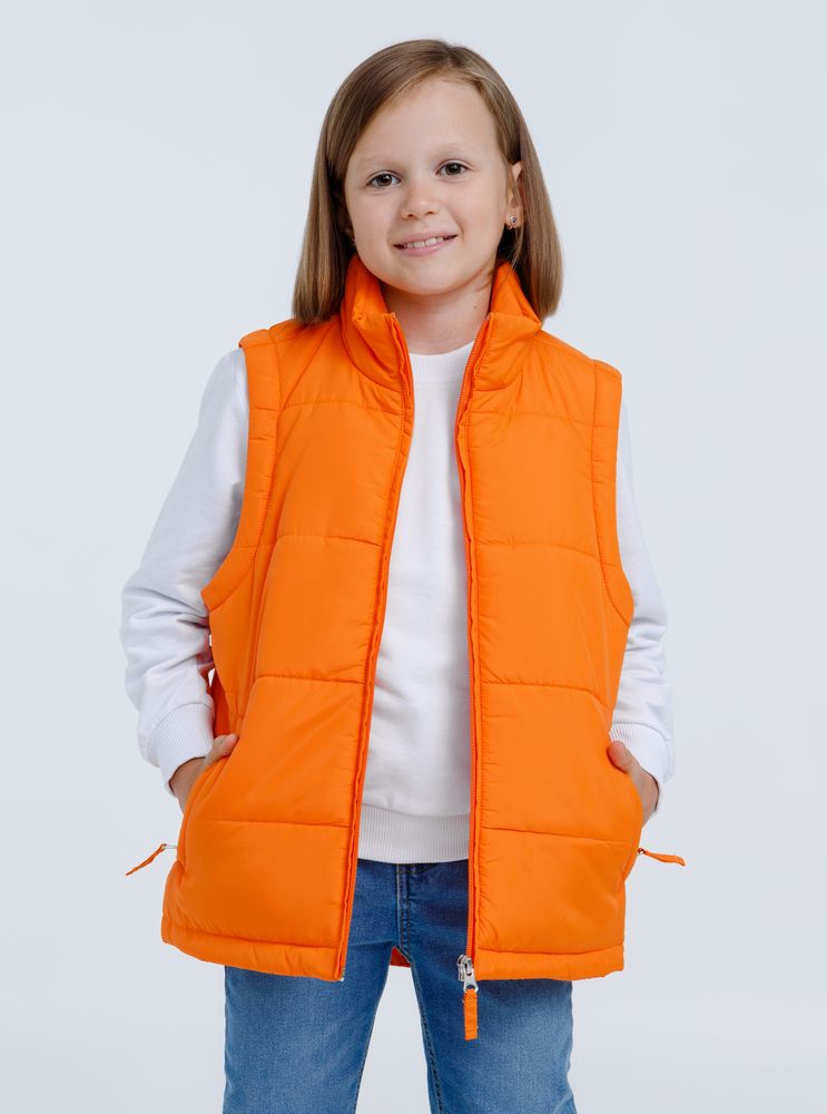 Жилет детский Kama Kids, оранжевый / Миниатюра WWW (1000)