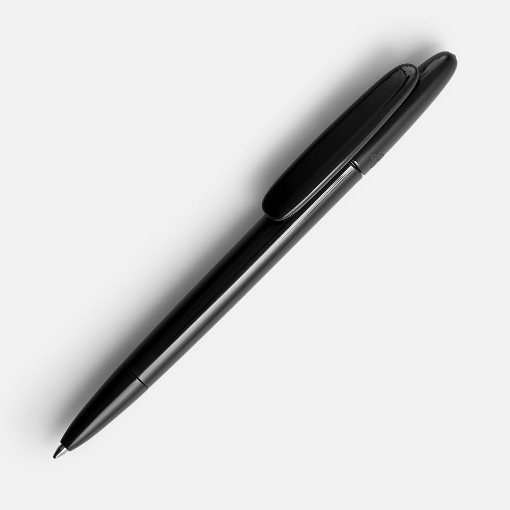 Ручка шариковая Prodir DS5 TPP, черная / Миниатюра WWW (1000)