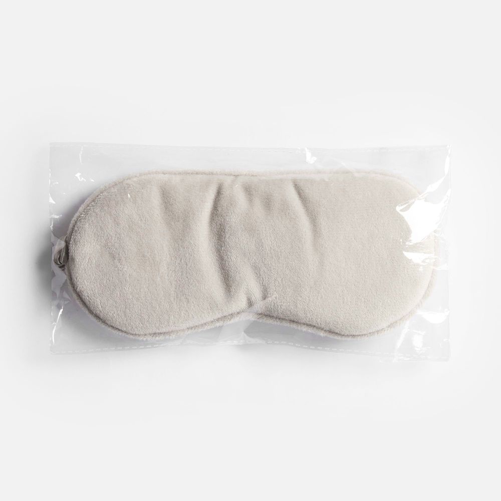 Двухстороняя маска для сна Veluto, серая / Миниатюра WWW (1000)
