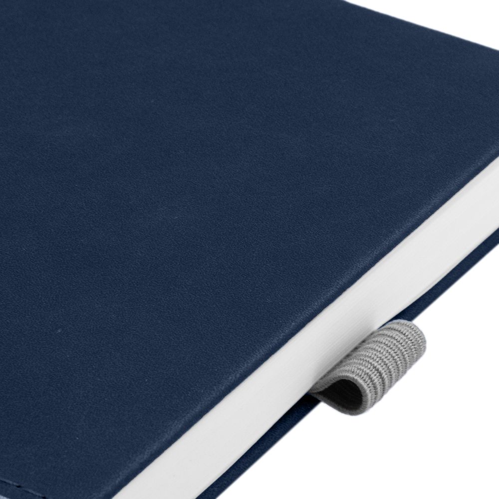 Ежедневник Horizon, недатированный, серый с синим / Миниатюра WWW (1000)