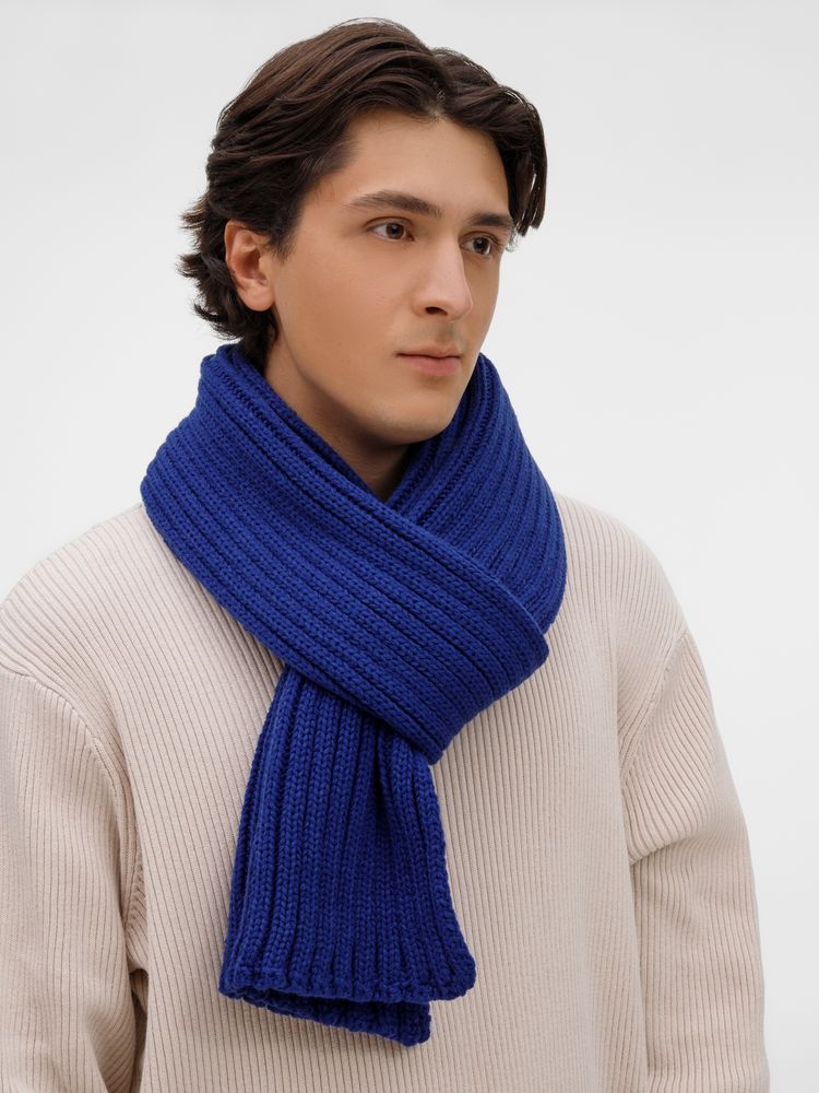 Шарф HappyGo, синий / Миниатюра WWW (1000)