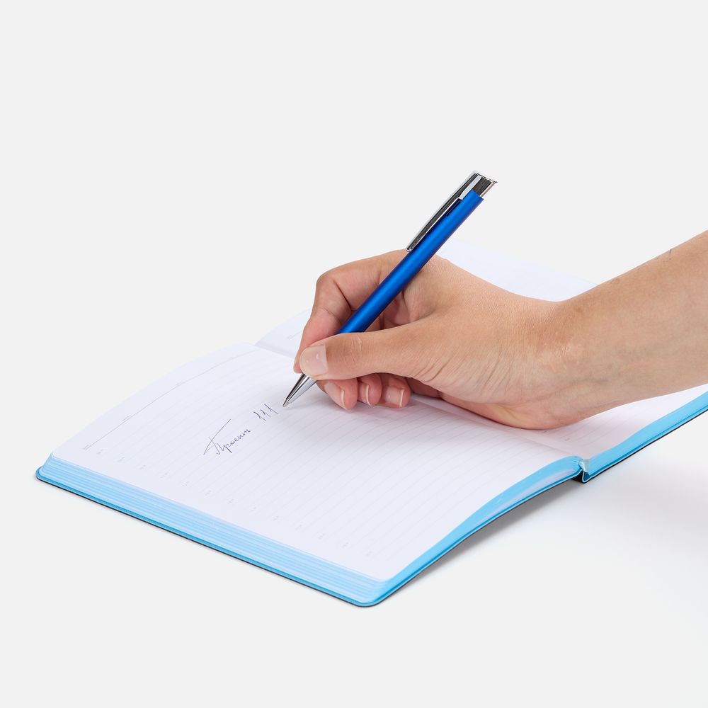 Ручка шариковая Stork, синяя / Миниатюра WWW (1000)