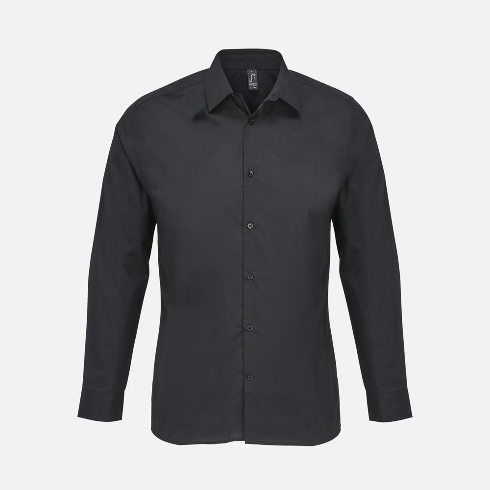 Рубашка мужская Bailey, черная / Миниатюра WWW (1000)