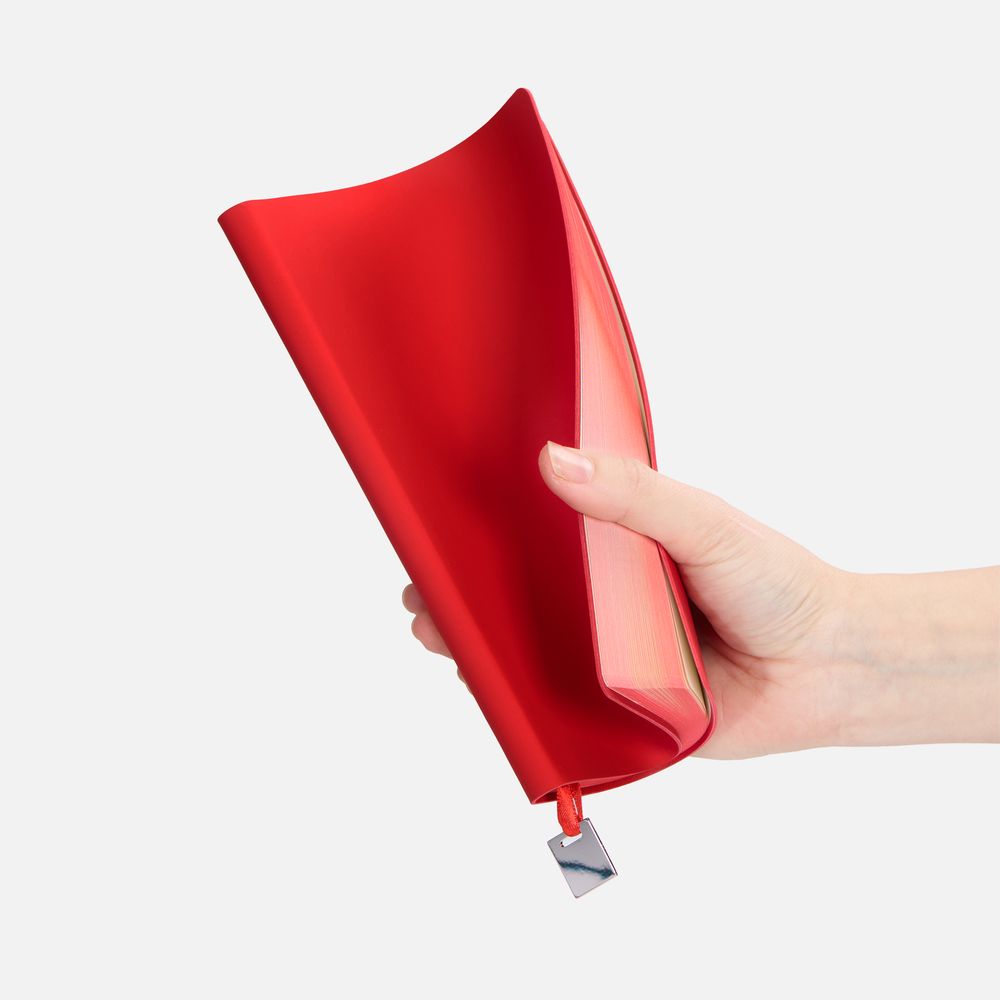 Ежедневник Shall Light, недатированный, красный / Миниатюра WWW (1000)