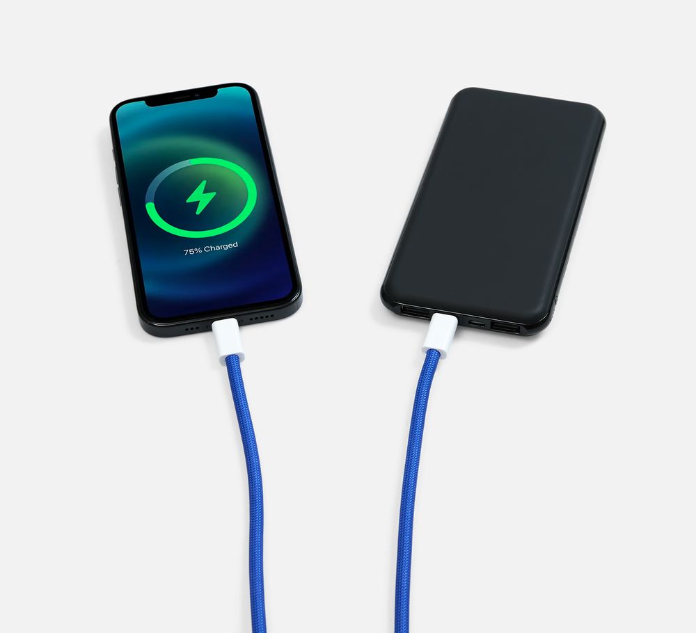 Кабель-ланьярд energyFlex Pro, синий / Миниатюра WWW (1000)