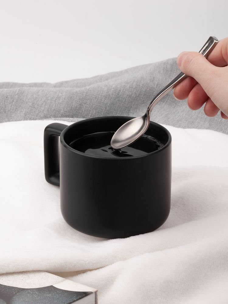 Чашка Jumbo в коробке матовая, черная / Миниатюра имиджевого (1000)