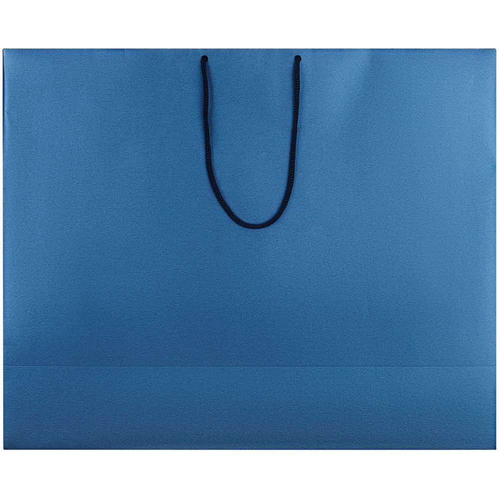 Пакет бумажный «Блеск», большой, синий / Миниатюра WWW (1000)