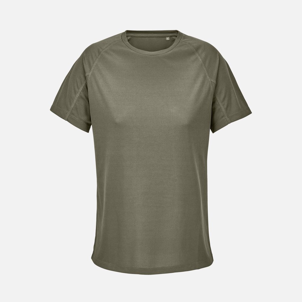 Футболка спортивная женская Vortex Women, темный хаки / Миниатюра WWW (1000)