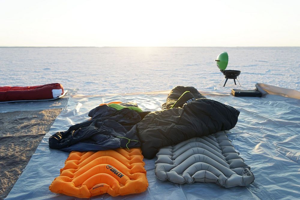 Надувной коврик Insulated Static V Lite, оранжевый / Миниатюра WWW (1000)