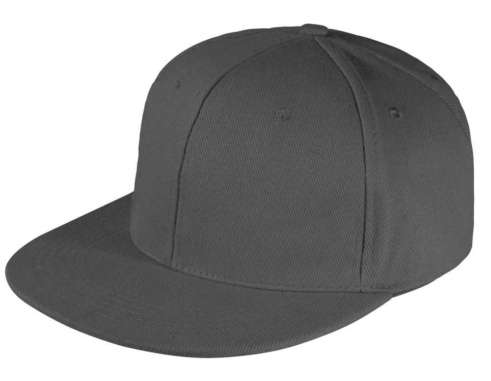 Бейсболка Snapback с прямым козырьком, серая / Миниатюра WWW (1000)
