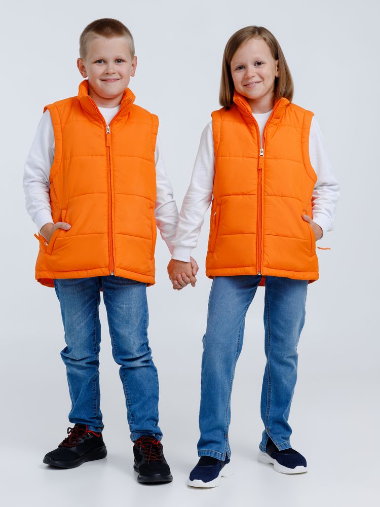 Жилет детский Kama Kids, оранжевый / Миниатюра WWW (1000)