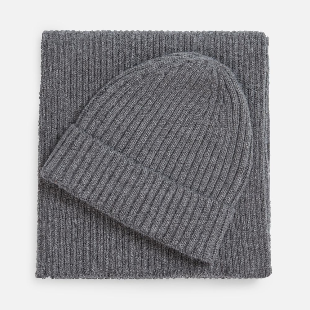 Шарф Laconi, темно-серый меланж / Миниатюра WWW (1000)