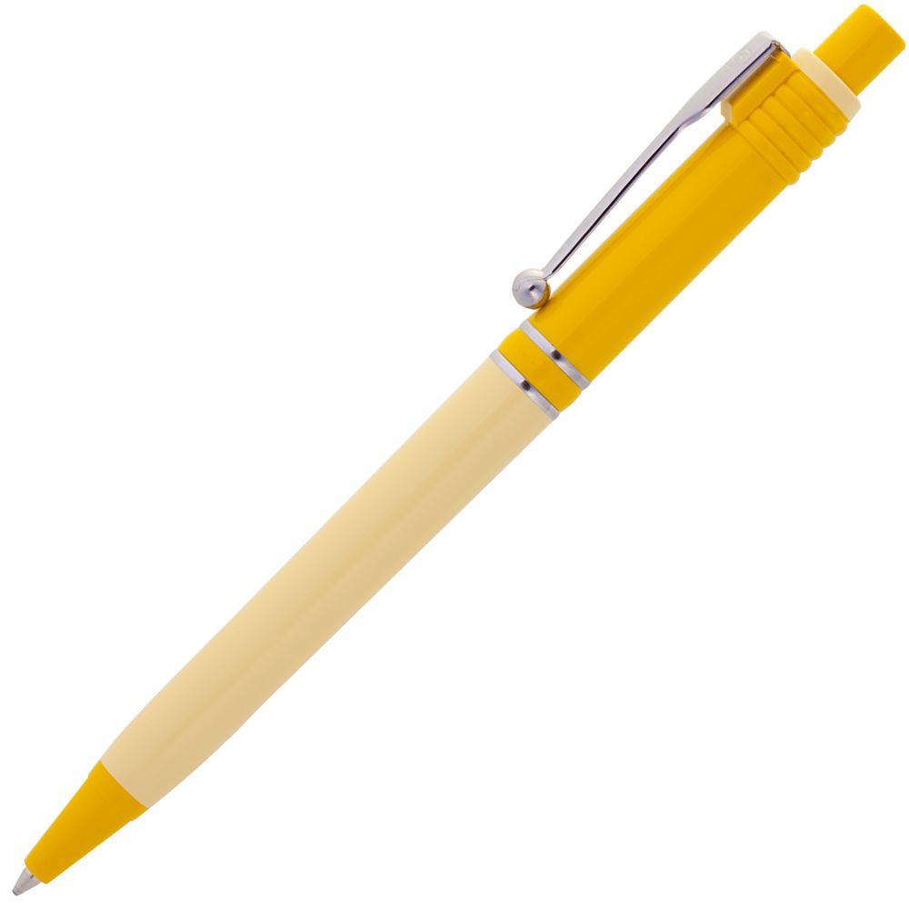 Ручка шариковая Raja Shade, желтая / Миниатюра WWW (1000)