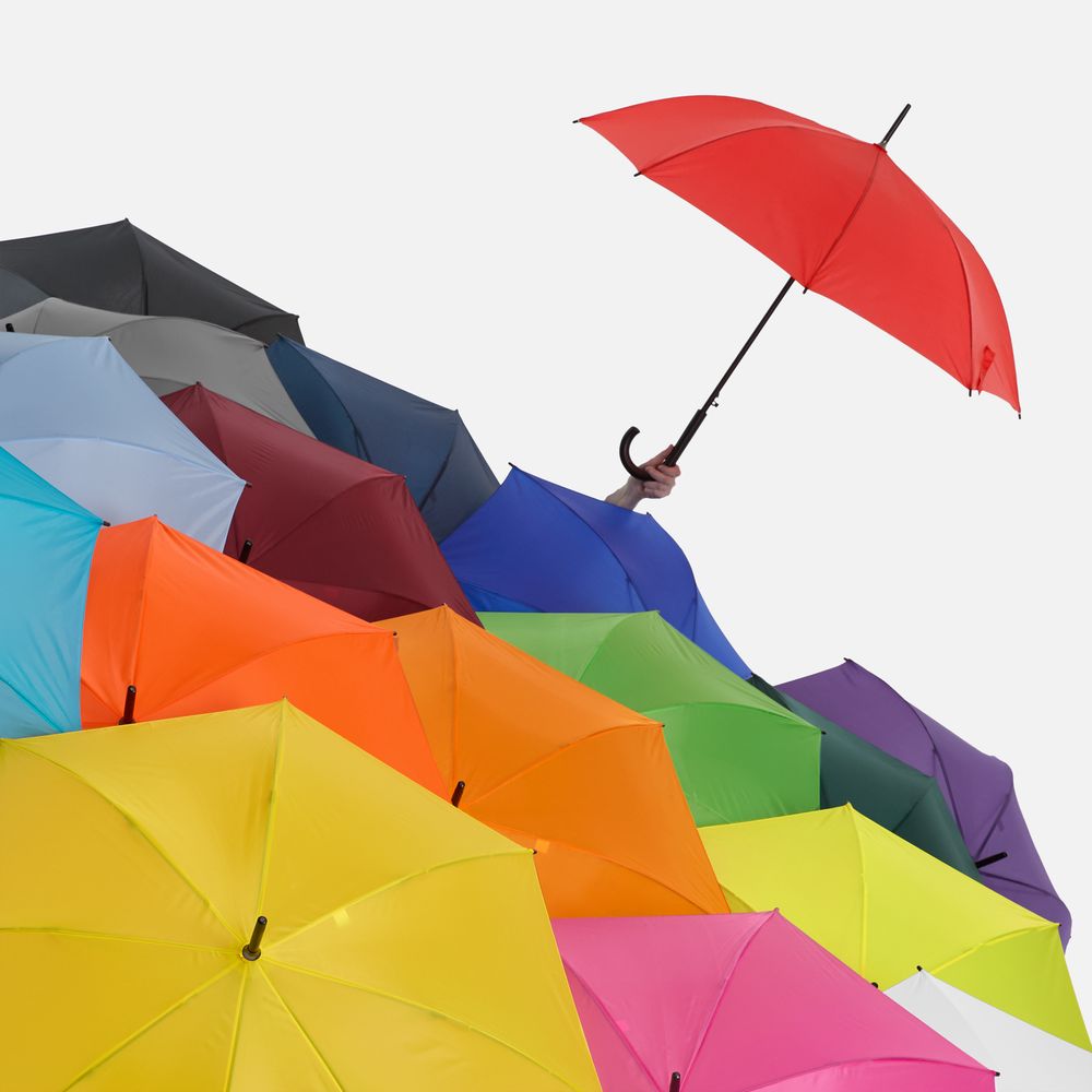 Зонт-трость Standard, фиолетовый / Миниатюра WWW (1000)