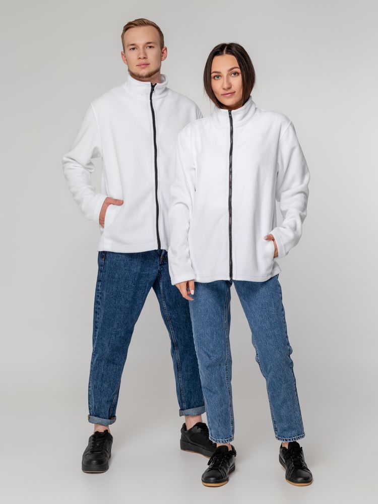 Куртка флисовая унисекс Manakin, желтая / Миниатюра WWW (1000)