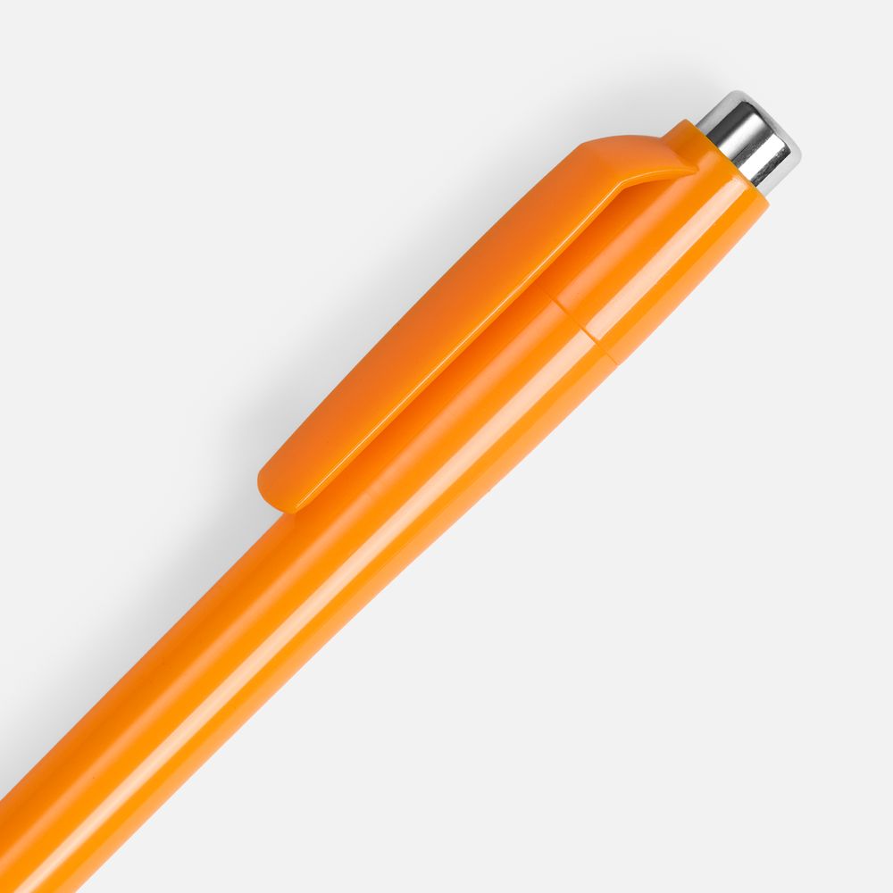 Ручка шариковая Klippa, оранжевая / Миниатюра WWW (1000)
