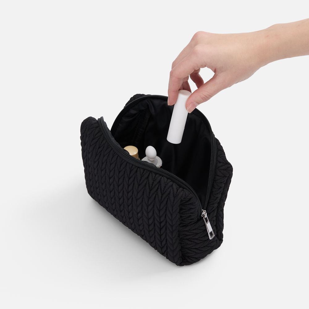 Косметичка дорожная Figgere, черная / Миниатюра WWW (1000)