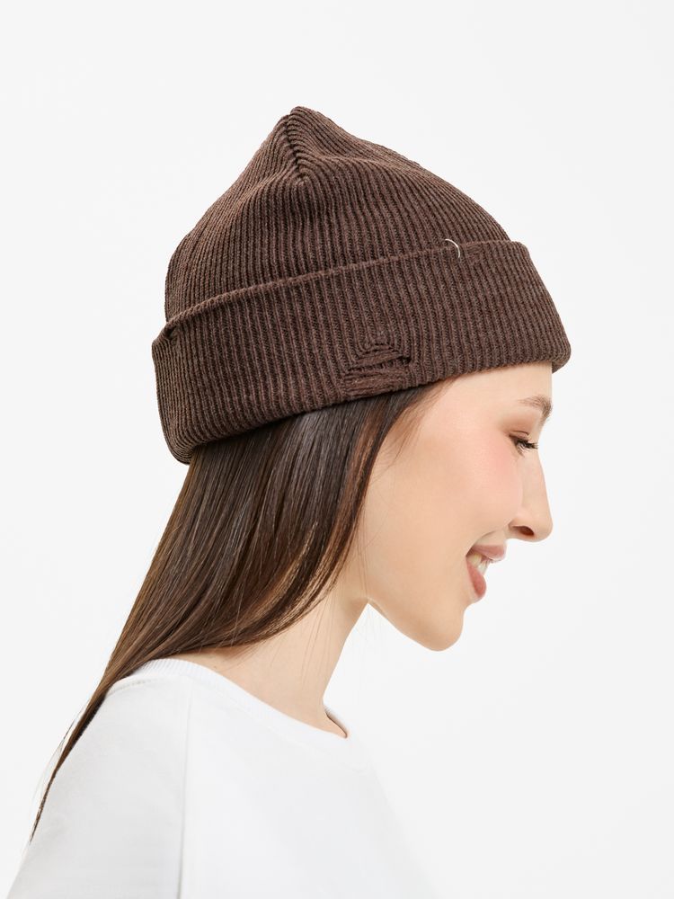 Шапка Ribelle, коричневый меланж / Миниатюра WWW (1000)