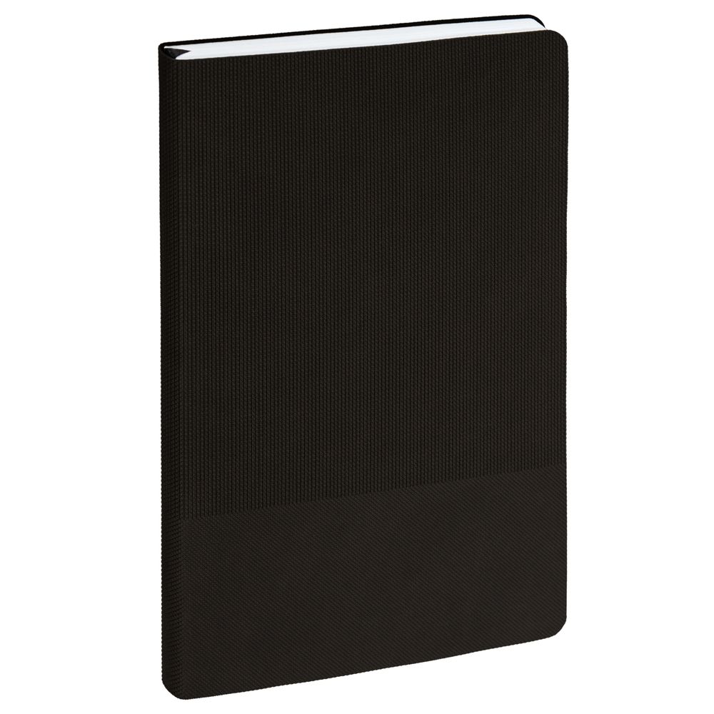 Ежедневник Knit, недатированный, черный / Миниатюра WWW (1000)