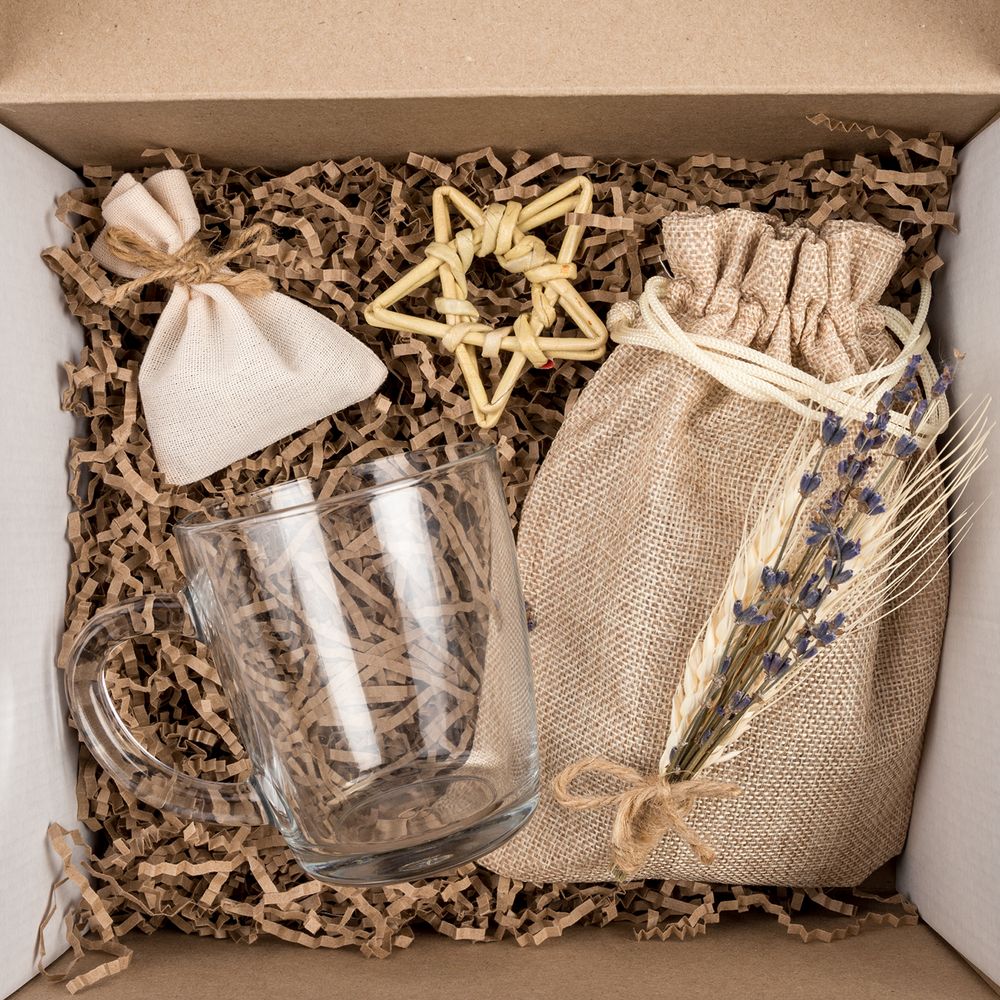 Бумажный наполнитель Chip, крафт / Миниатюра WWW (1000)