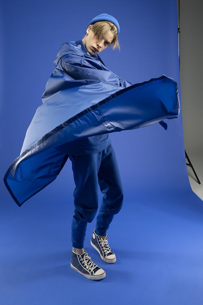 Дождевик R2, синий / Миниатюра WWW (1000)