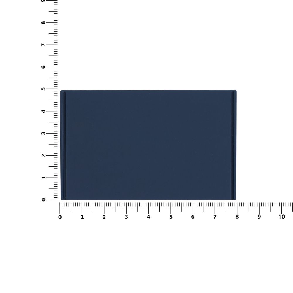 Лейбл из ПВХ Dzeta, XL, темно-синий / Миниатюра WWW (1000)