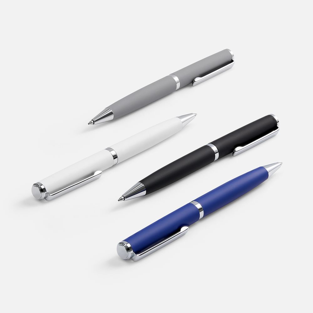 Ручка шариковая Inkish Chrome, синяя / Миниатюра WWW (1000)