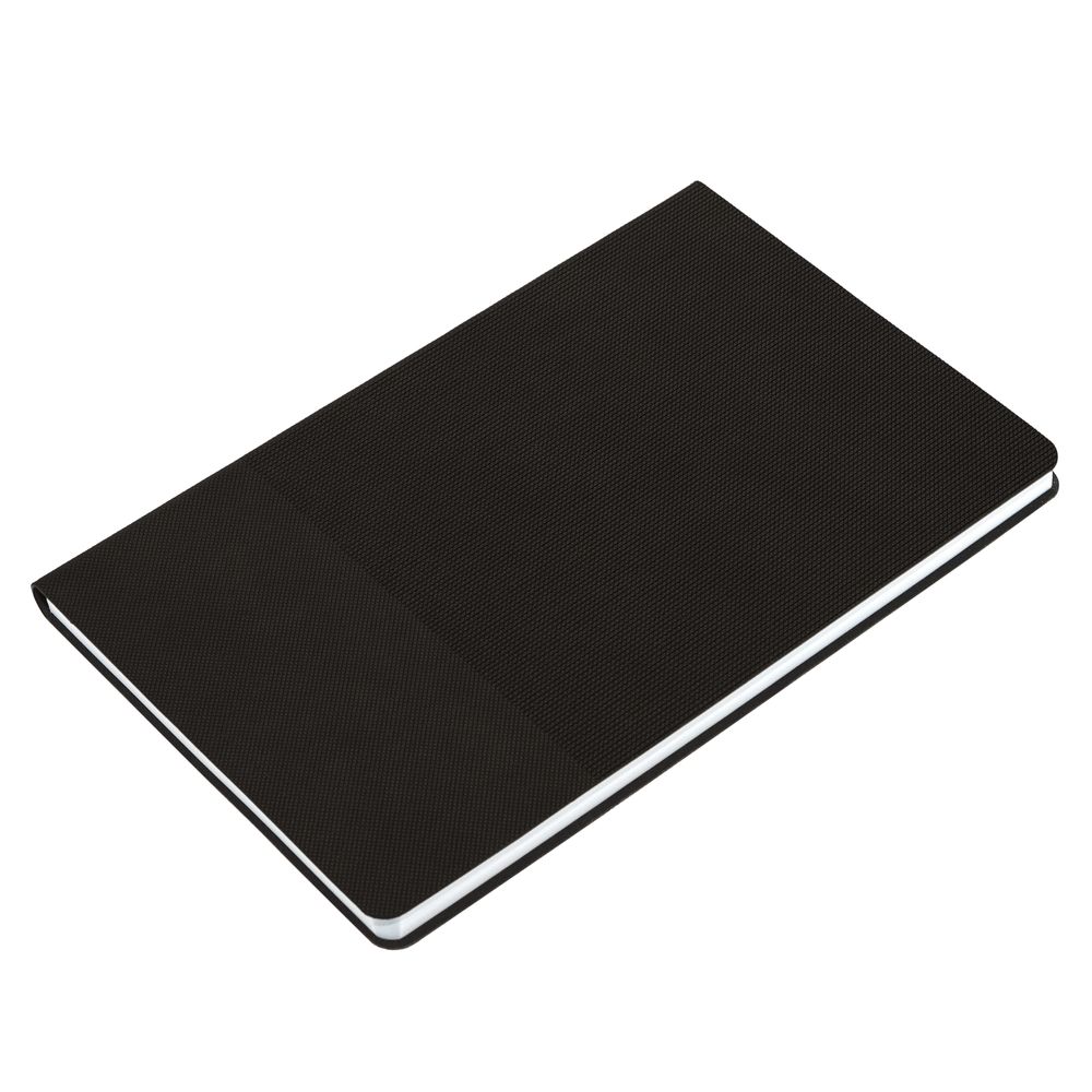 Ежедневник Knit, недатированный, черный / Миниатюра WWW (1000)