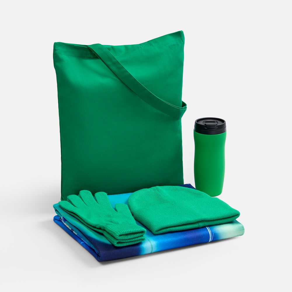 Набор «Северное сиятельство», зеленый / Миниатюра WWW (1000)