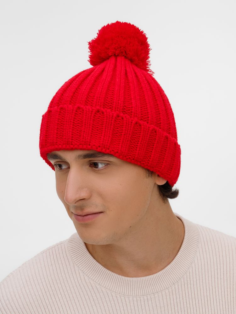 Шапка HappyGo, красная / Миниатюра WWW (1000)