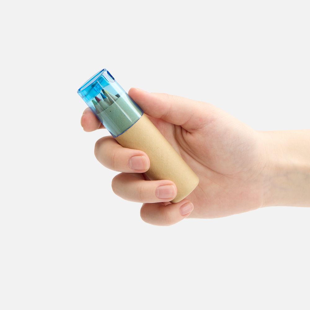 Набор карандашей Pencilvania Office с точилкой, синий / Миниатюра WWW (1000)