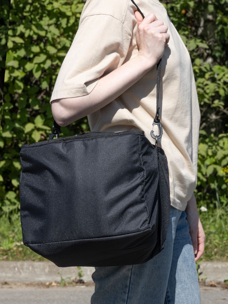 Органайзер в багажник с сумкой-холодильником Arranger, черный с серым / Миниатюра WWW (1000)