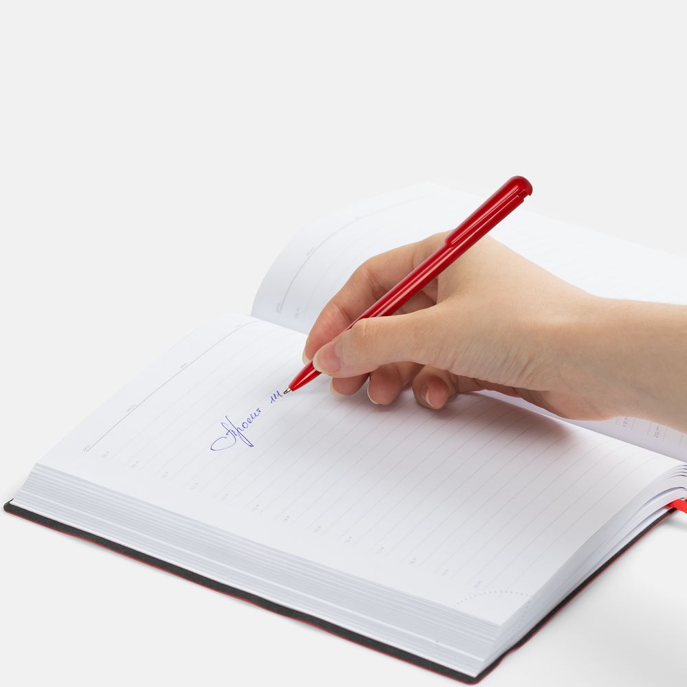 Ручка шариковая Penpal, красная / Миниатюра WWW (1000)