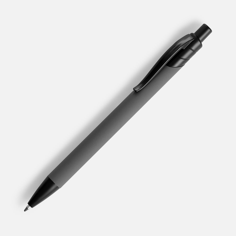 Ручка шариковая Undertone Black Soft Touch, серая / Миниатюра WWW (1000)
